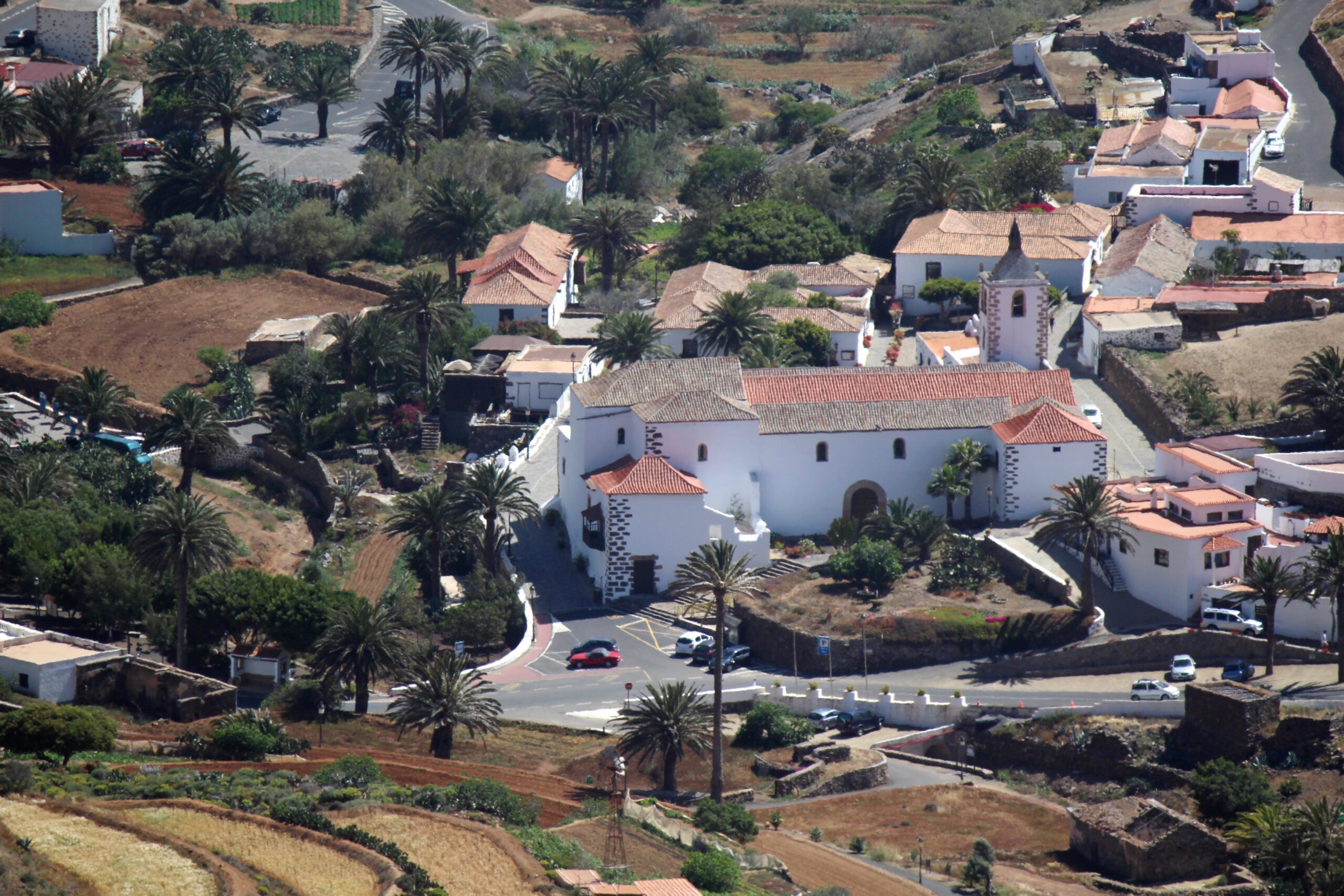 Vista desde el mirador de Morro Velosa // Viewed from the lookout point of Morro Velosa. Betancuria, Fuerteventura. This is a photo of a historical area listed in the Spanish heritage register of Bienes de Interés Cultural under the reference RI-53-0000222.